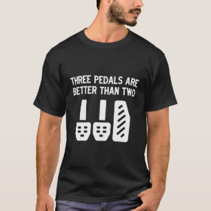 Tre kanaler är bättre än två manuella överföringar t shirt