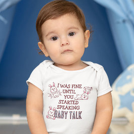 Tre kaniner gillar inte barnspråk t shirt