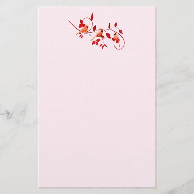 Tre kardinaler brevpapper (Framsida)