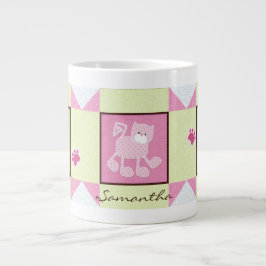 Tre kattblock Jumbo Mugg