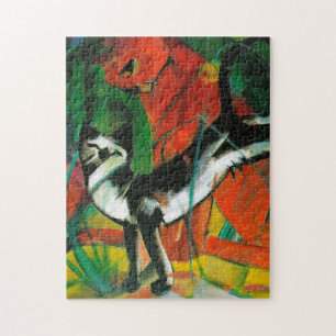 Tre katter av Franz Marc Pussel
