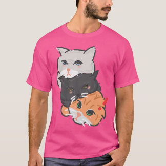 Tre katter t shirt