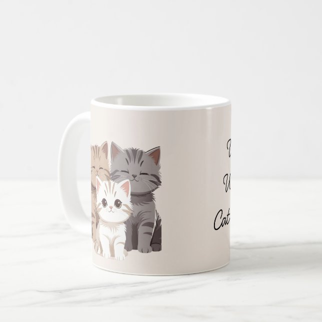 Tre katters bild, Bästa kattmamma-klubben, Kaffemugg (Framsida vänster)