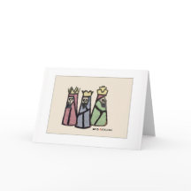Tre Konungar Julkort