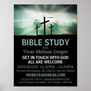 Tre Kor, Christian Bible Class Advertising Poster