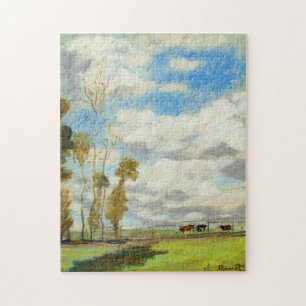 Tre kor i en betesmark Monet Fine Art Pussel