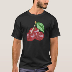 Tre körsbär t shirt