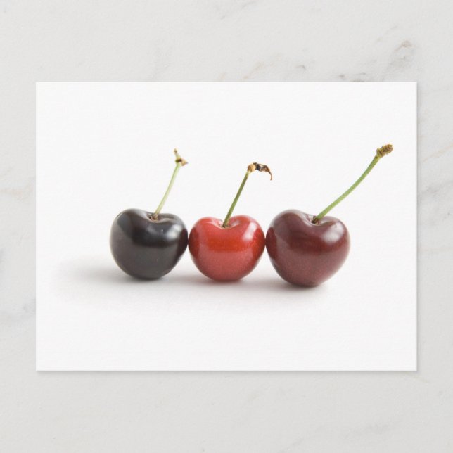 Tre körsbär vykort (Framsida)