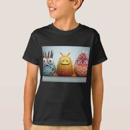 Tre krigare, hårmonster t shirt