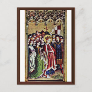 Tre Kung-altar innanför det Lämnat Vinge: St Ursul Vykort