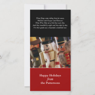 Tre Kung Helgdag-kort Julkort