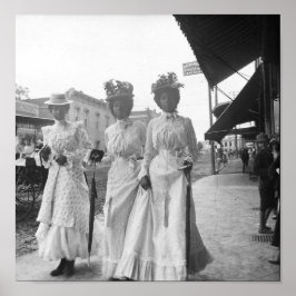 Tre kvinnor i Marshall Texas Poster