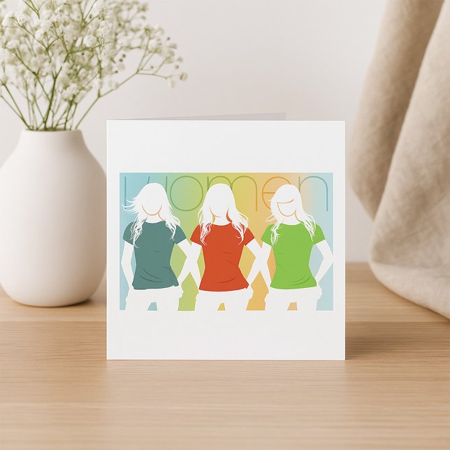 Tre kvinnor inbjudningar (Skapare uppladdad)