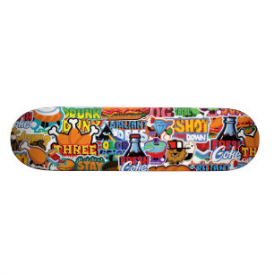 Tre kycklingben skateboard bräda 19,5 cm