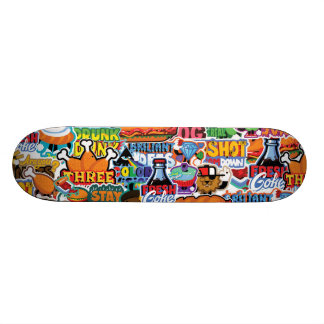 Tre kycklingben skateboard bräda 19,5 cm