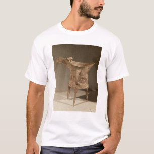 Tre-lagd benen på ryggen "chueh" skyttel för att t shirt