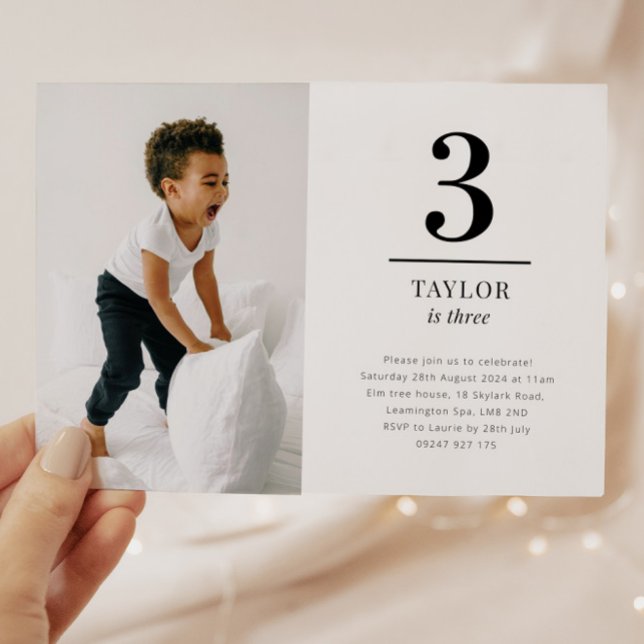 Tre Landskapsfoto Inbjudan (Skapare uppladdad)