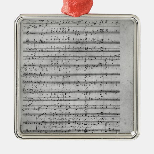 Tre Lieder Julgransprydnad Metall (Framsidan)