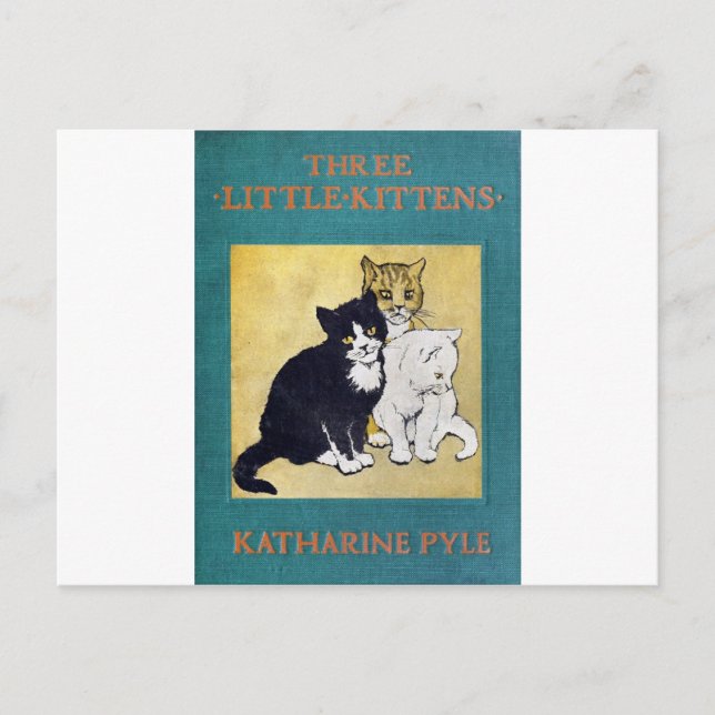 Tre lille Kittens Vykort (Framsida)