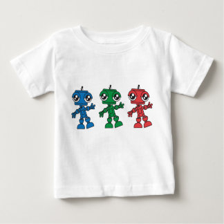 Tre lite robotar t shirt