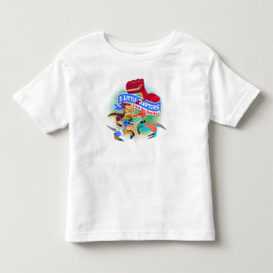 Tre lite rovfåglar & T-Rex småbarnT-tröja T Shirt
