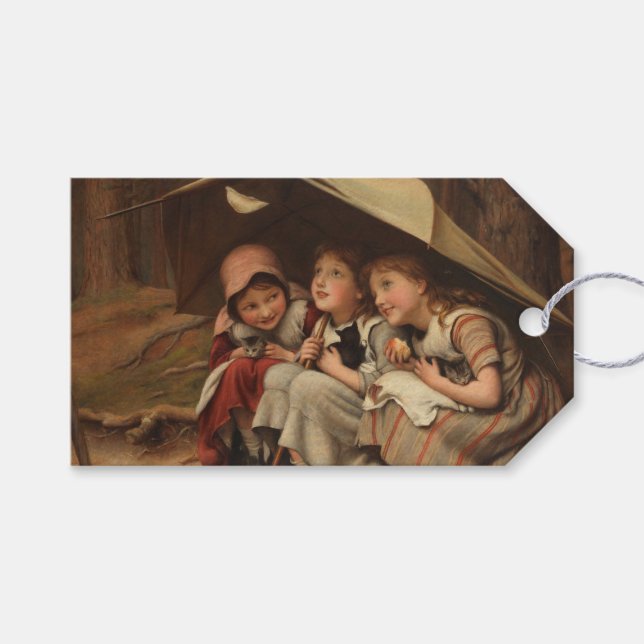 Tre Little Kittens (av Joseph Clark) Presentetikett (Framsidan (Horisontell))