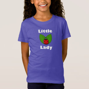 Tre Little Ladybugs - Girls Bra Jersey T-Shirt