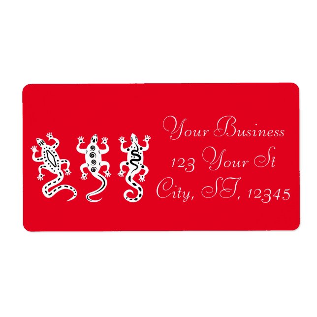 Tre Lizards Thunder_Cove Southwest Stil Fraktsedel (Framsidan)