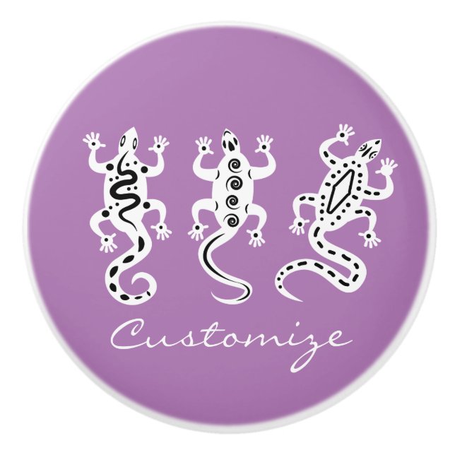 Tre Lizards Thunder_Cove Southwest Stil Knopp (Framsidan)