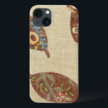 Tre Löv på Linen Struktur-bakgrunden<br><div class="desc">Den bästa sak komen i tre! De här löven ser ut som om de flyter mot marken i en autoklantstumlare. Fånga dem och ställe dem på din mur idag!</div>