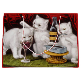 Tre Lycklig Kittens på festen