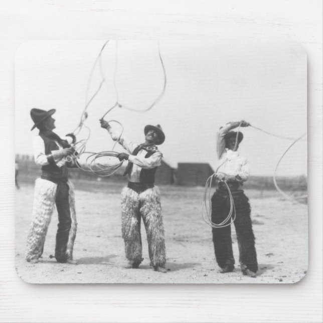 Tre manar lassoing. musmatta (Framsidan)