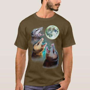 Tre Måne med tre valörer och död Måne Co T Shirt