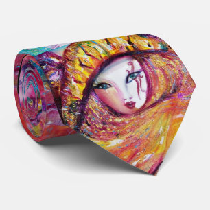 TRE MASQUERADE MASKS Venetian Carnival Ansikte Slips