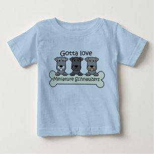Tre miniatyrSchnauzers Tee
