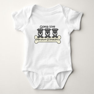 Tre miniatyrSchnauzers Tee