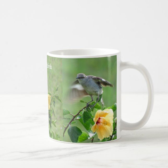 Tre Mockingbird Flowers Mugg (Höger)