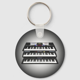 Tre moderna tangentbord: Synt: Keychain Nyckelring