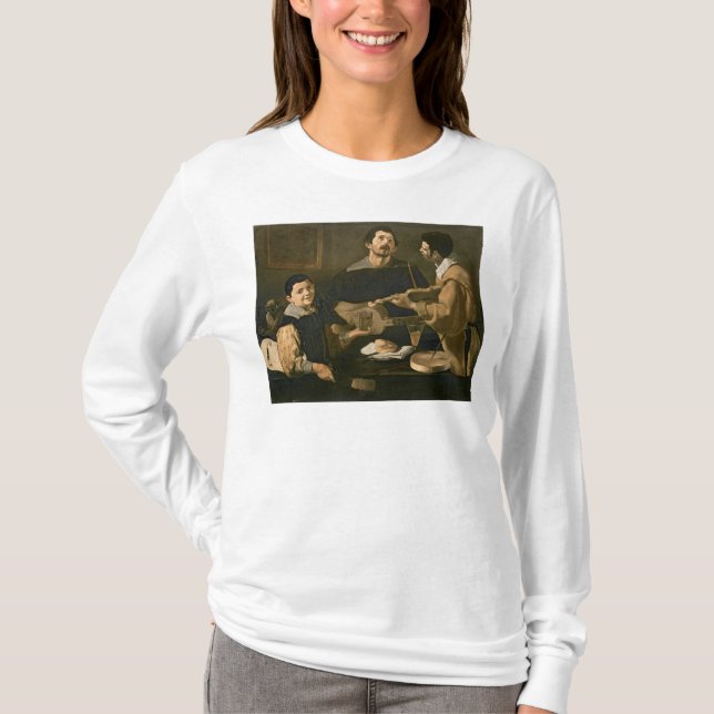 Tre musiker, 1618 t-shirt (Framsida)