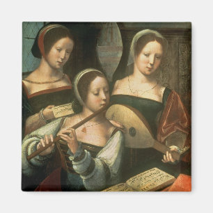Tre musiker magnet