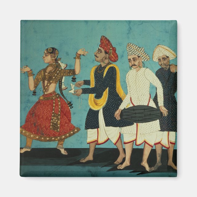 Tre musiker och en danstjej, Tanjore, Tamil Magnet (Framsidan)