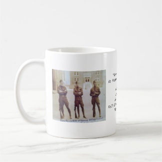 "Tre Musketeers! "Kaffemugg Kaffemugg