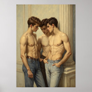 Tre nåder: En romantisk studie i längtan Poster