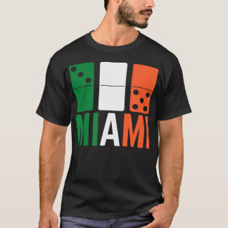 Tre nollfem 305 Miami Domino T Shirt