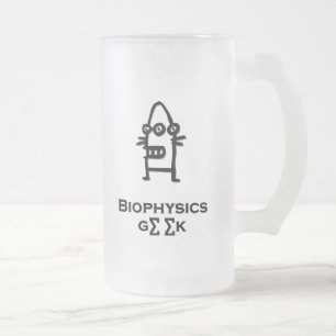 Tre Öga Bot Biophysics Geek Frostat Ölglas