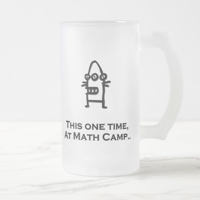 Tre Öga-bot den här gången på Math Camp Frostat Ölglas (Höger)