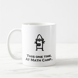 Tre Öga-bot den här gången på Math Camp Kaffemugg