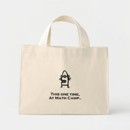 Tre Öga-bot den här gången på Math Camp Mini Tygkasse