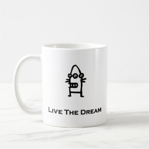Tre Öga Bot Live Dream Kaffemugg