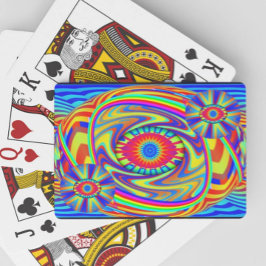 Tre Ögon Mandala (lägg till ord) Casinokort